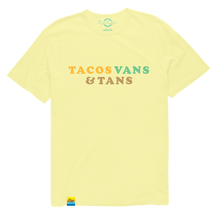 Sun Tacos Vans & Tans Organic Tee