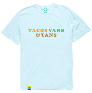 Sky Tacos Vans & Tans Organic Tee
